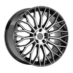 Resmi Galeri görüntüleyicisine yükleyin, 8.5X20 5X114 20119-1 ET42 73,1 SANTORINI BLACK DIAMOND
