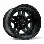 Resmi Galeri görüntüleyicisine yükleyin, 10X18 6X114.3 ET-18 BK-936 66.1 MAT BLACK MACHINED
