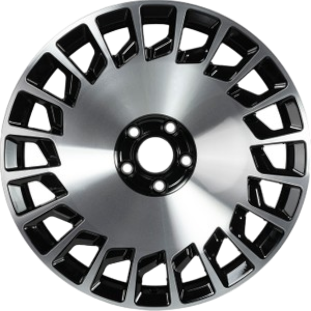 8.5X20 5X112 1112 ET38 66.60 BLACK DIAMOND
