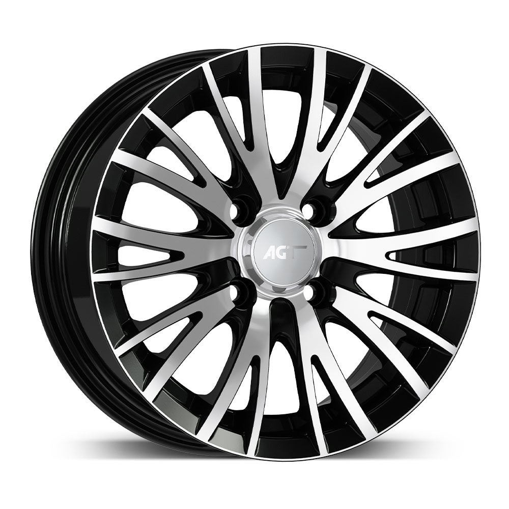 6.0X15 4X100 15014 ET35 67,1 GLOSS BLACK DIAMOND