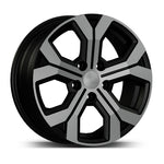 Resmi Galeri görüntüleyicisine yükleyin, 6.5X16 5X114 16260 ET40 66,1 MATT BLACK DIAMOND

