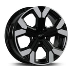 Resmi Galeri görüntüleyicisine yükleyin, 6.5X17 5X114 17260 ET40 66,1 GLOSS BLACK LIP DIAMOND
