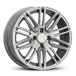 Resmi Galeri görüntüleyicisine yükleyin, 7.0X16 4X100 16A01 ET35 67,1 FULL SILVER
