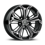 Resmi Galeri görüntüleyicisine yükleyin, 7.0X16 5X114 16267 ET40 60,1 GLOSS BLACK DIAMOND
