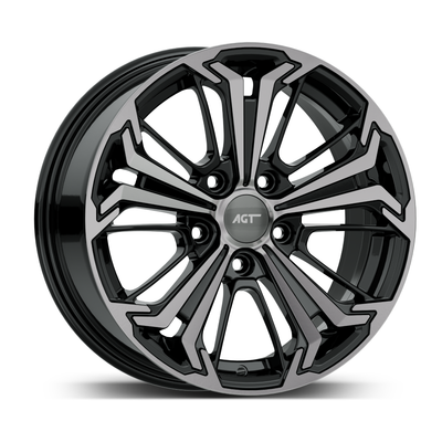7.0X16 5X114 16267 ET40 60,1 GLOSS BLACK DIAMOND