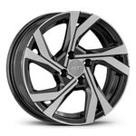 Resmi Galeri görüntüleyicisine yükleyin, 7.0X17 4X100 17156 ET35 67,1 GLOSS BLACK DIAMOND
