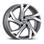 Resmi Galeri görüntüleyicisine yükleyin, 7.0X17 4X100 17156 ET35 67,1 MATT GUN METAL DIAMOND
