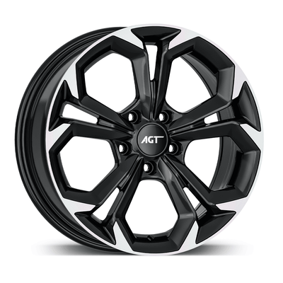 7.0X17 5X114 17262 ET35 67,1 MATT BLACK DIAMOND