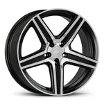 Resmi Galeri görüntüleyicisine yükleyin, 7.5X17 5X112 17038 ET35 72,6 GLOSS BLACK DIAMOND
