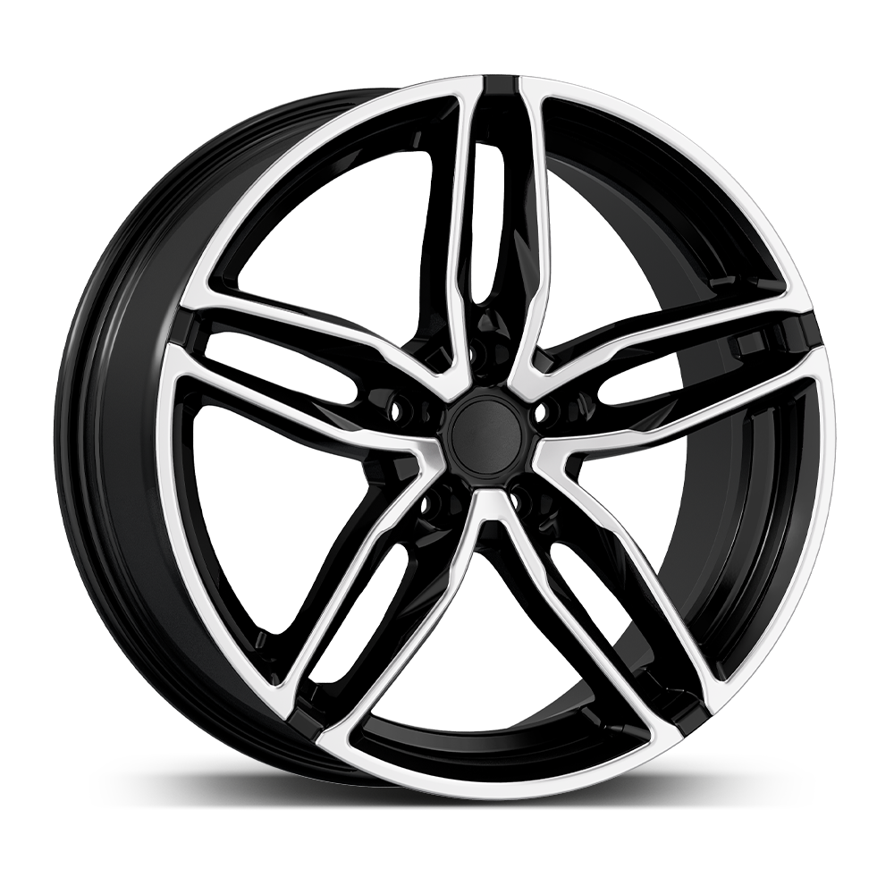 8.0X18 5X112 18007 ET47 66,6 GLOSS BLACK DIAMOND