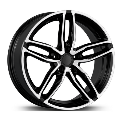 8.0X18 5X112 18007 ET47 66,6 GLOSS BLACK DIAMOND