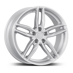 Resmi Galeri görüntüleyicisine yükleyin, 8.0X18 5X112 18007 ET35 72,6 WHITE SILVER
