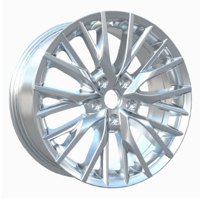 8.0X18 5X114 18203 ET45 60,1 FULL SILVER