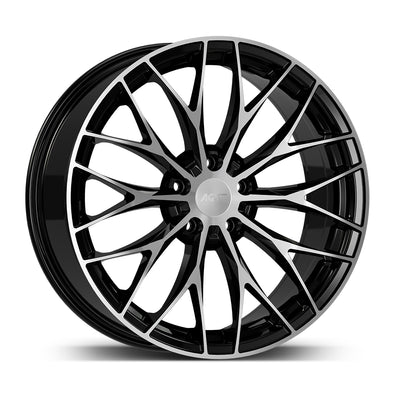 8.0X18 5X120 18101 ET42 72,6 GLOSS BLACK DIAMOND