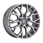 Resmi Galeri görüntüleyicisine yükleyin, 8.0X18 5X160 18118 ET50 65,1 CORRIS GREY DIAMOND
