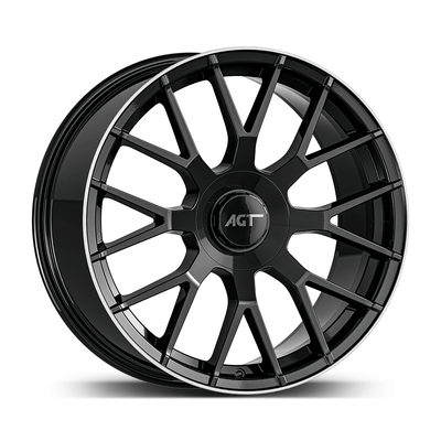 8.0X19 5X112 19162-1 ET47 66,6 GLOSS BLACK LIP DIAMOND