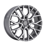 Resmi Galeri görüntüleyicisine yükleyin, 8.0X20 5X120 20118 ET45 65,1 CORRIS GREY DIAMOND
