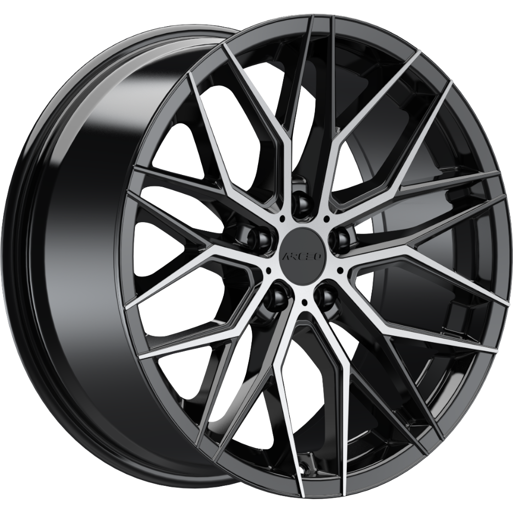 8.5X18 5X108 18141 ET35 73,1 GLOSS BLACK DIAMOND