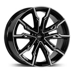 Resmi Galeri görüntüleyicisine yükleyin, 8.5X20 5X112 20154 ET20 66,6 GLOSS BLACK DIAMOND
