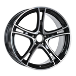 Resmi Galeri görüntüleyicisine yükleyin, 8.0X19 5X112 19247-1 ET27 66,6 GLOSS BLACK DIAMOND
