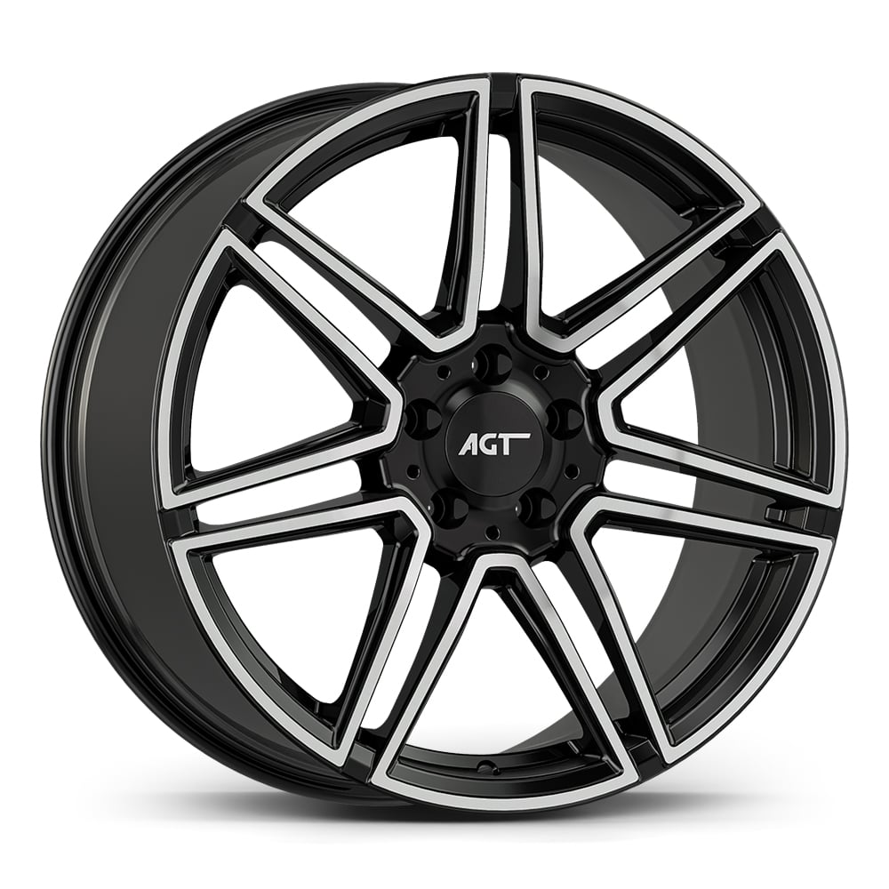 9.0X19 5X112 19266-2 ET40 66,6 GLOSS BLACK DIAMOND