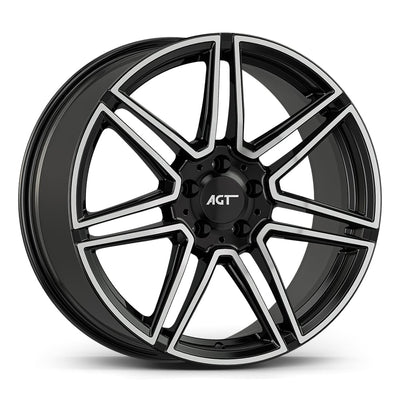 9.0X19 5X112 19266-2 ET55 66,6 GLOSS BLACK DIAMOND