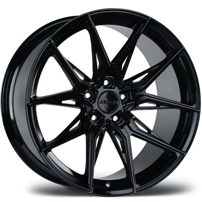 9.5X19 5X114 19177-2 ET40 73,1 GLOSS BLACK