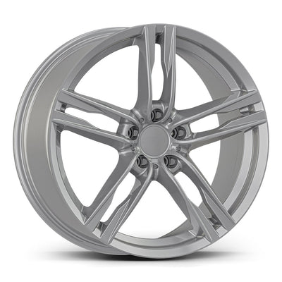 9.5X20 5X120 20179 ET37 72.56 FULL SILVER