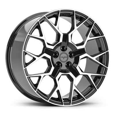 9.5X22 5X108 22083 ET33 74,1 SANTORINI BLACK DIAMOND