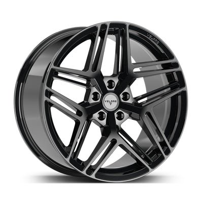 9.5X22 5X108 22180 ET33 63,4 SANTORINI BLACK DIAMOND