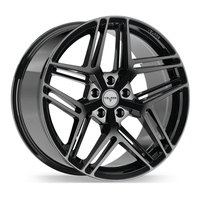 9.5X22 5X108 22180 ET42 67,1 SANTORINI BLACK DIAMOND