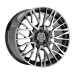 Resmi Galeri görüntüleyicisine yükleyin, 9.5X22 5X120 22082 ET33 74,1 SANTORINI BLACK DIAMOND
