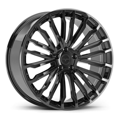 9.5X22 5X120 22085 ET33 74,1 SANTORINI BLACK