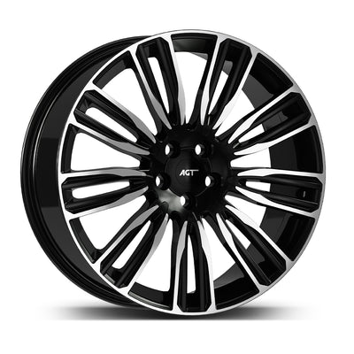 9.5X22 5X120 22188 ET48 72,6 GLOSS BLACK DIAMOND
