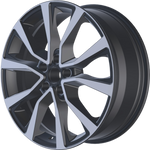 Resmi Galeri görüntüleyicisine yükleyin, 7.5X19 5X114 19209 ET40 60,1 GUN METAL DIAMOND
