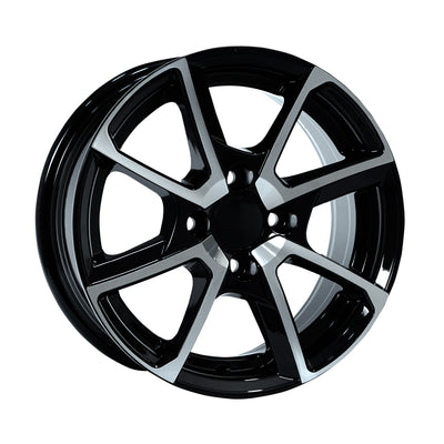 6.0X14 4X100 14040 ET35 67,1 GLOSS BLACK DIAMOND