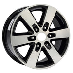 Resmi Galeri görüntüleyicisine yükleyin, 7.0X16 6X130 16017 ET45 84,1 GLOSS BLACK DIAMOND
