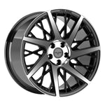 Resmi Galeri görüntüleyicisine yükleyin, 8.5X19 5X112 19084-1 ET42 73,1 SANTORINI BLACK DIAMOND
