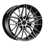Resmi Galeri görüntüleyicisine yükleyin, 9.5X19 5X112 19193-2 ET40 73,1 GLOSS BLACK DIAMOND

